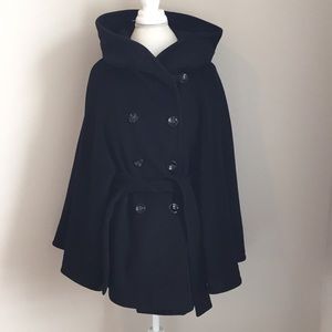 Calvin Klein Black Cape